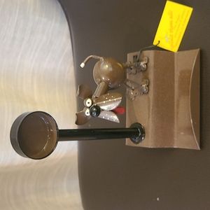 NWT Metal dog sculpture